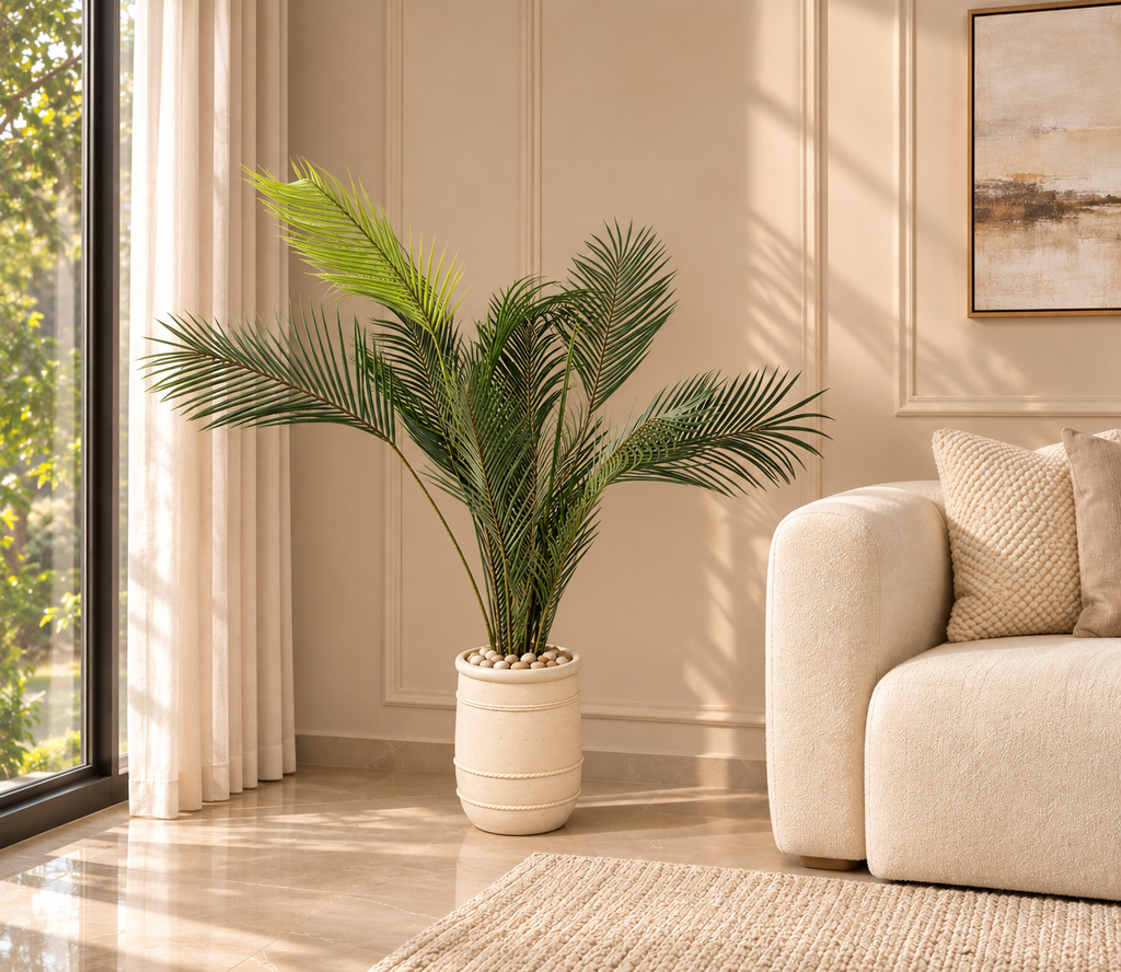 Cozy Palm in Warm Neutral Living Room.png