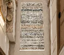 Warm Neutral Hallway with Textured Runner.webp