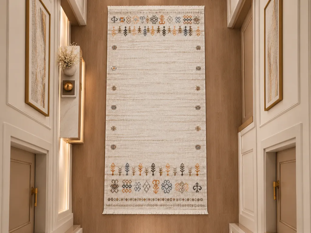 Symmetrical Luxe Hallway Runner.webp