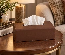 Elegant Leather Tissue Box Still Life.webp