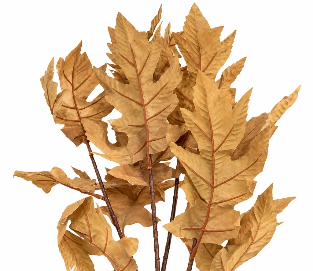 Dried Autumn Oak Leaf Arrangement.webp