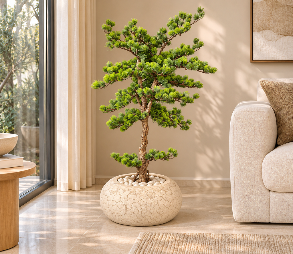 Sunlit Living Room Bonsai Display.png