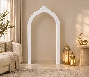 Elegant Ramadan Arch Living Room Decor.webp