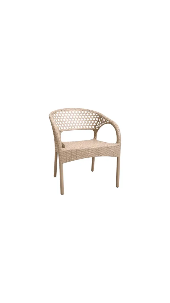 [كرسي حدائق مصري لون بيج] كرسي حدائق مصري  (Beige)