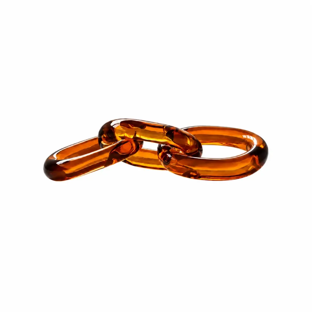 [BX80-2531-3] ديكور زجاجي (Orange)