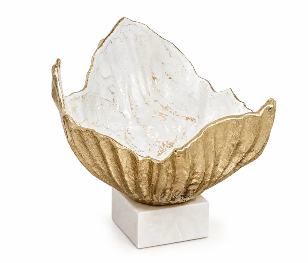 Marble Base Decorative Bowl