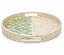 Round resin tray