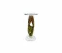 Handblown Glass Candle Holder