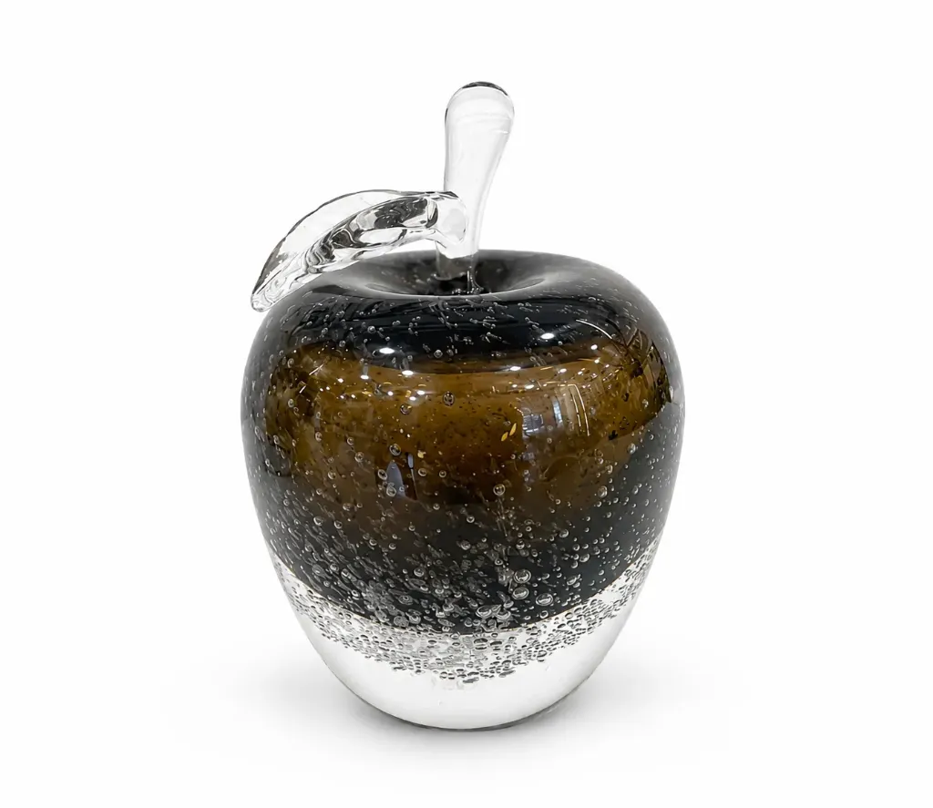Handblown Glass Apple