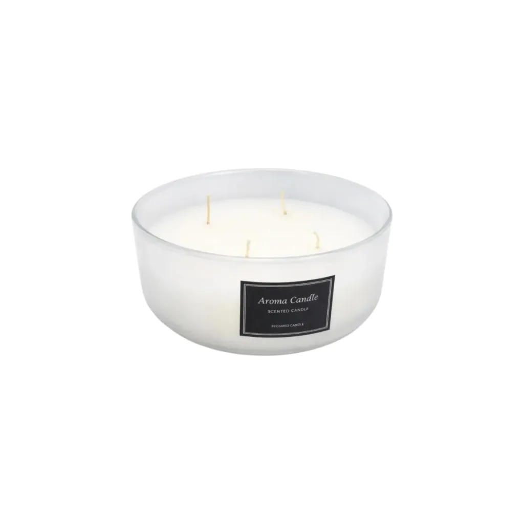 plate candle