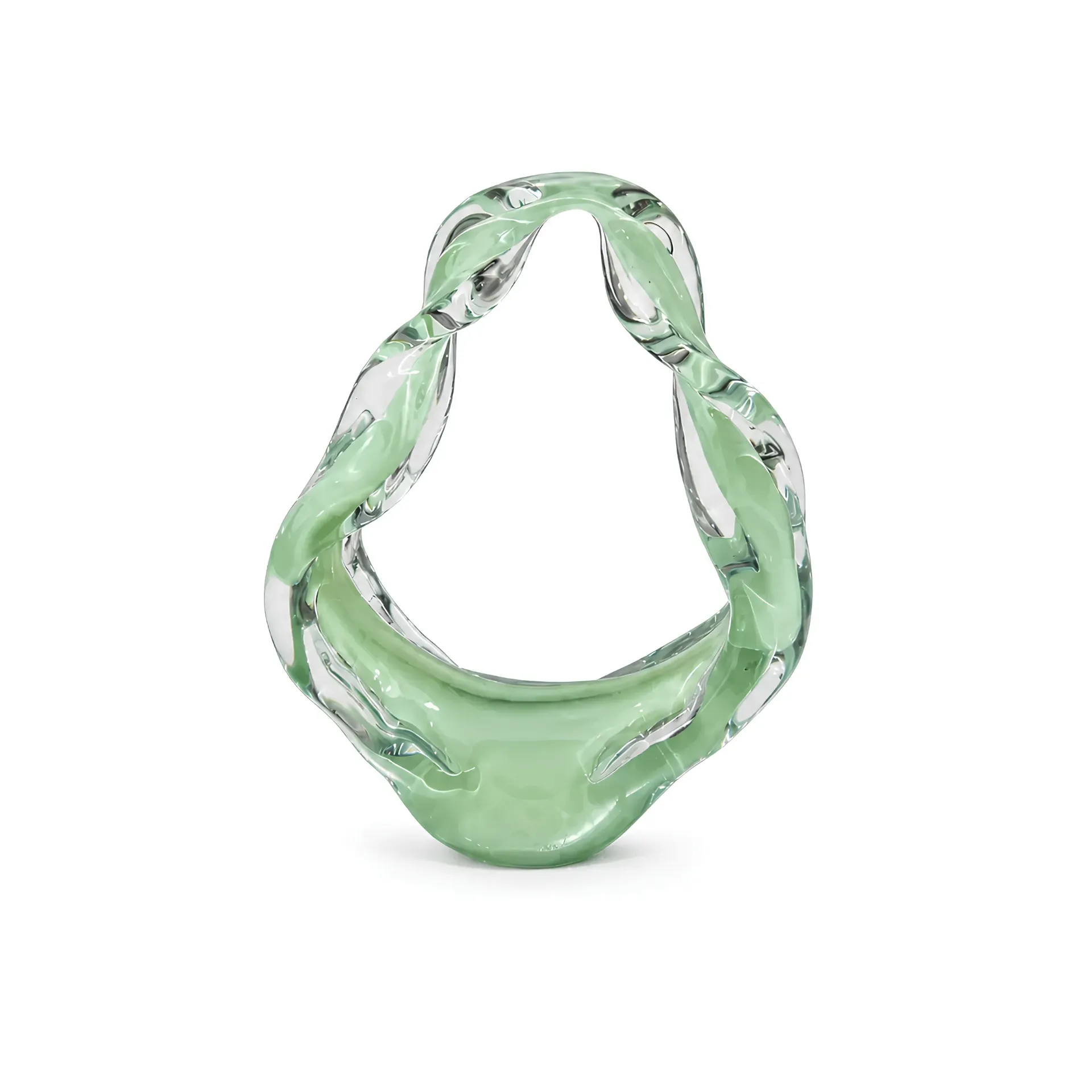 Fluid and Swirl Glass Decor