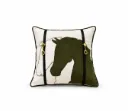 Embroidered cushion