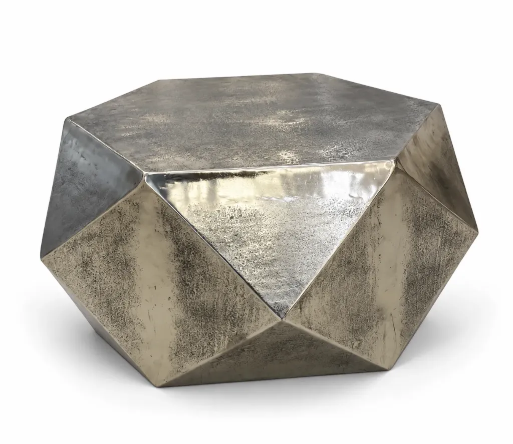 [MZ-1852 طاولة وسط سلفر] طاولة وسط  (Silver)