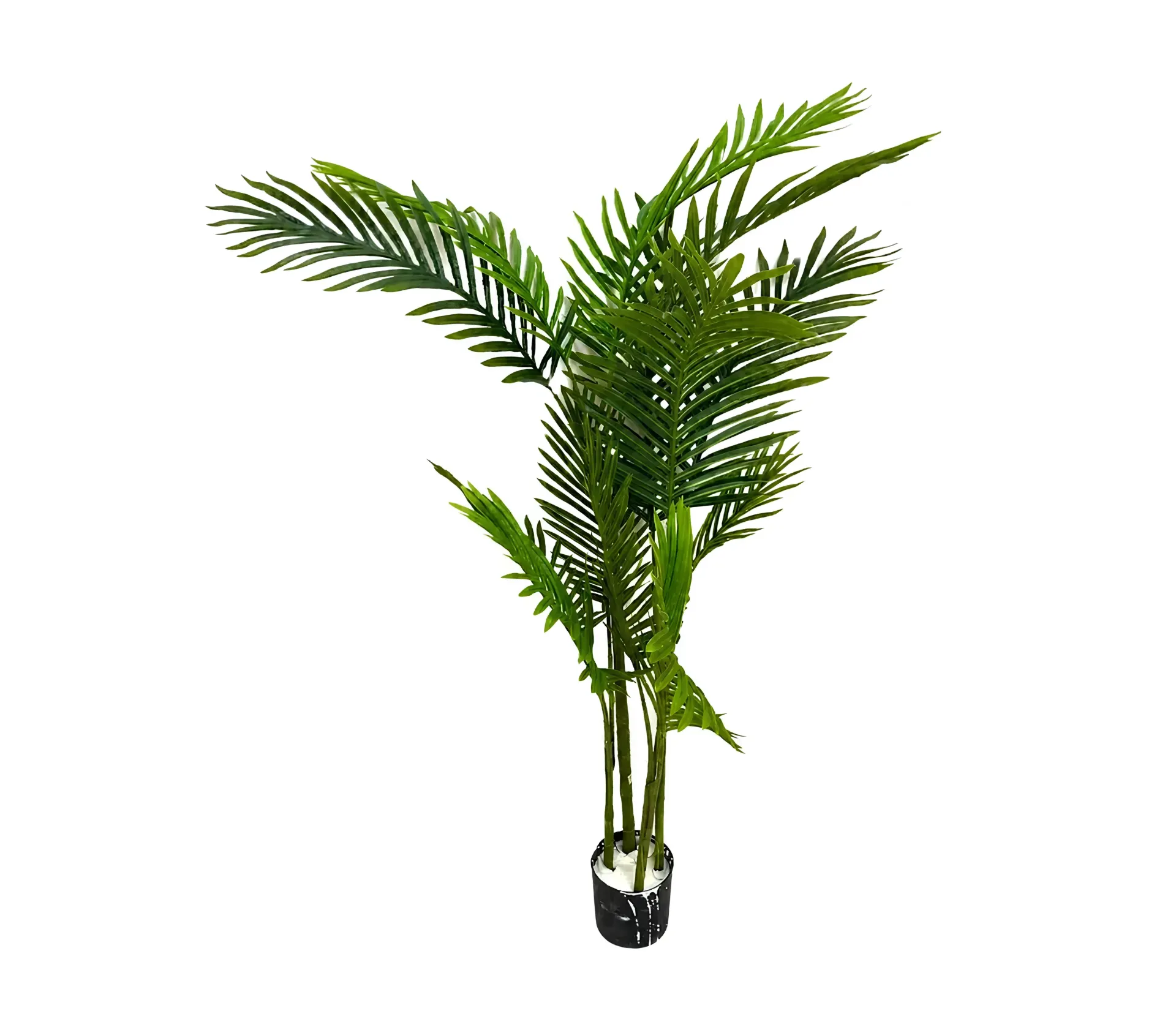 Areca Tree with Metal Stem