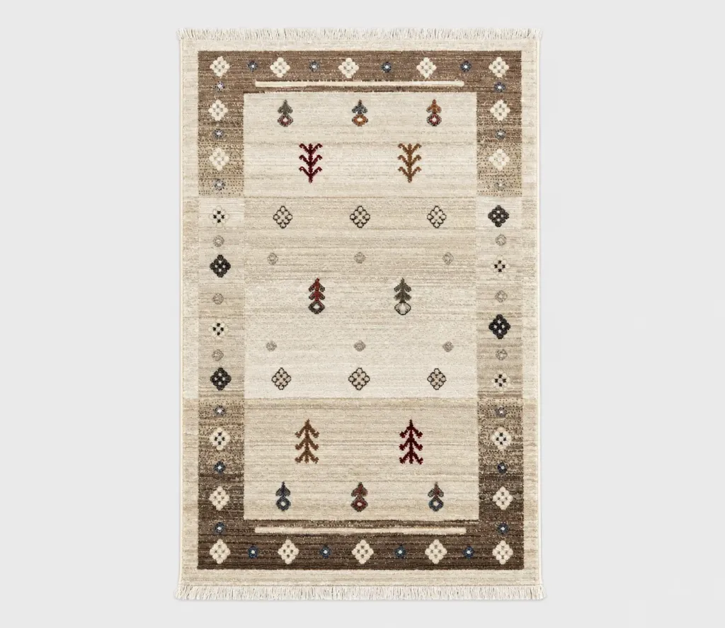 [F3953] سجاد سيلين بيج (80*140 CM)