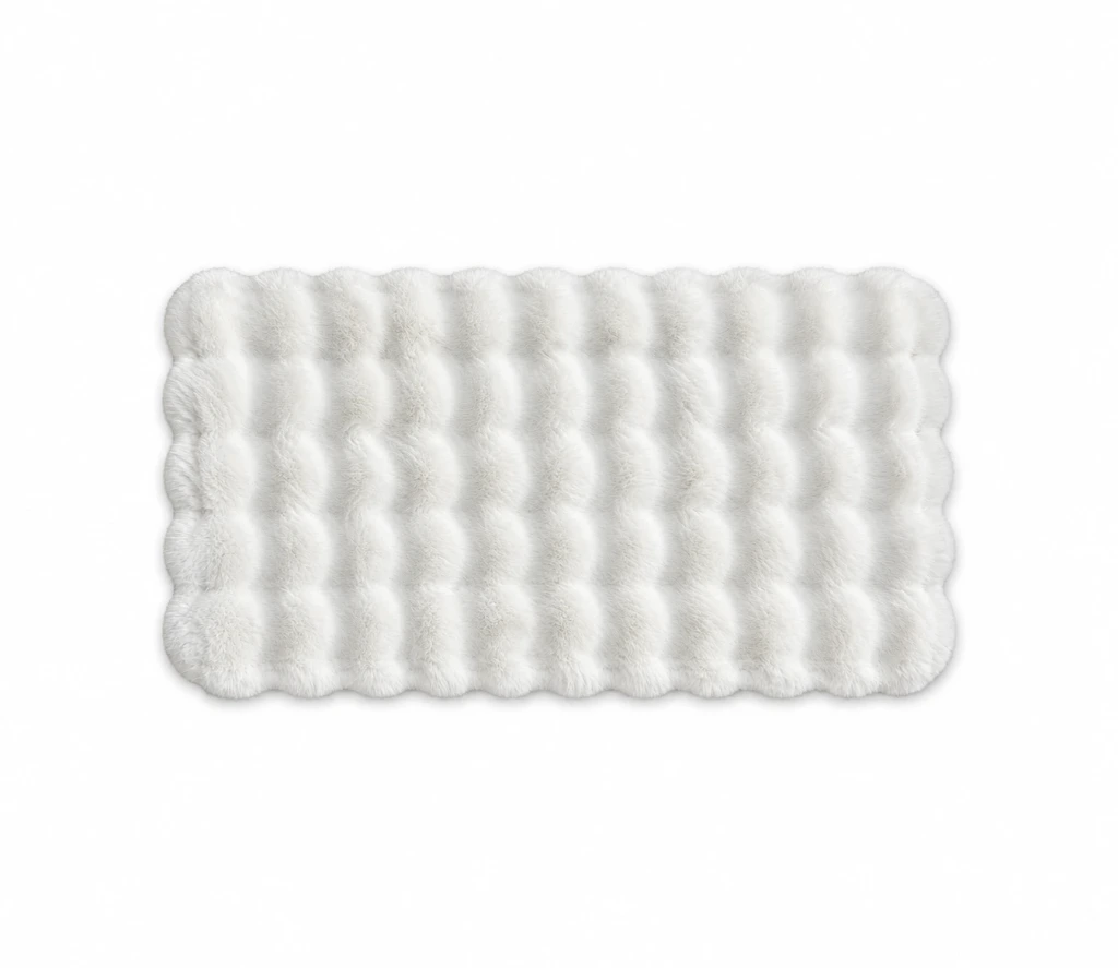 [Fur] بساط فرو (50*80 CM, White)