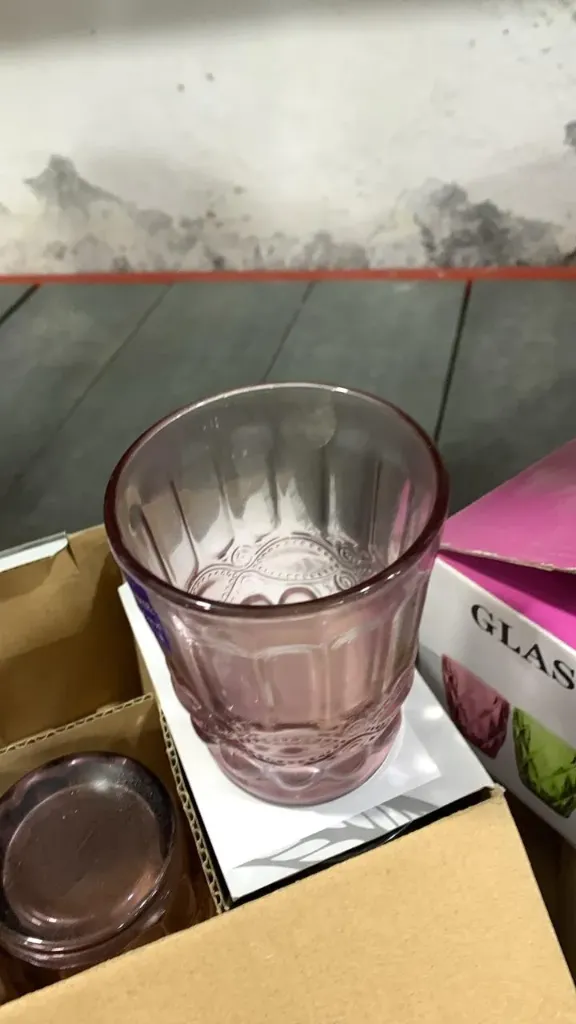 Colored Juice Glasses Model 2
