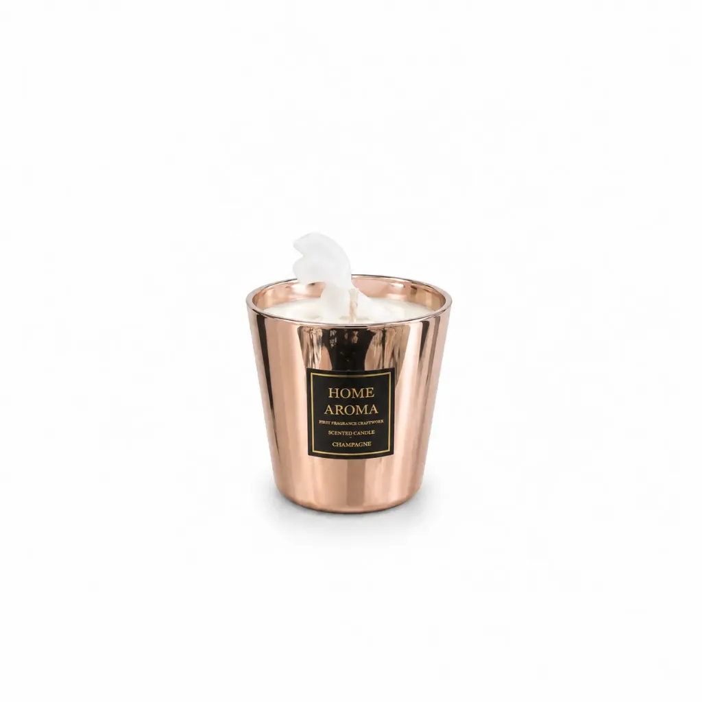 Candle with a jar