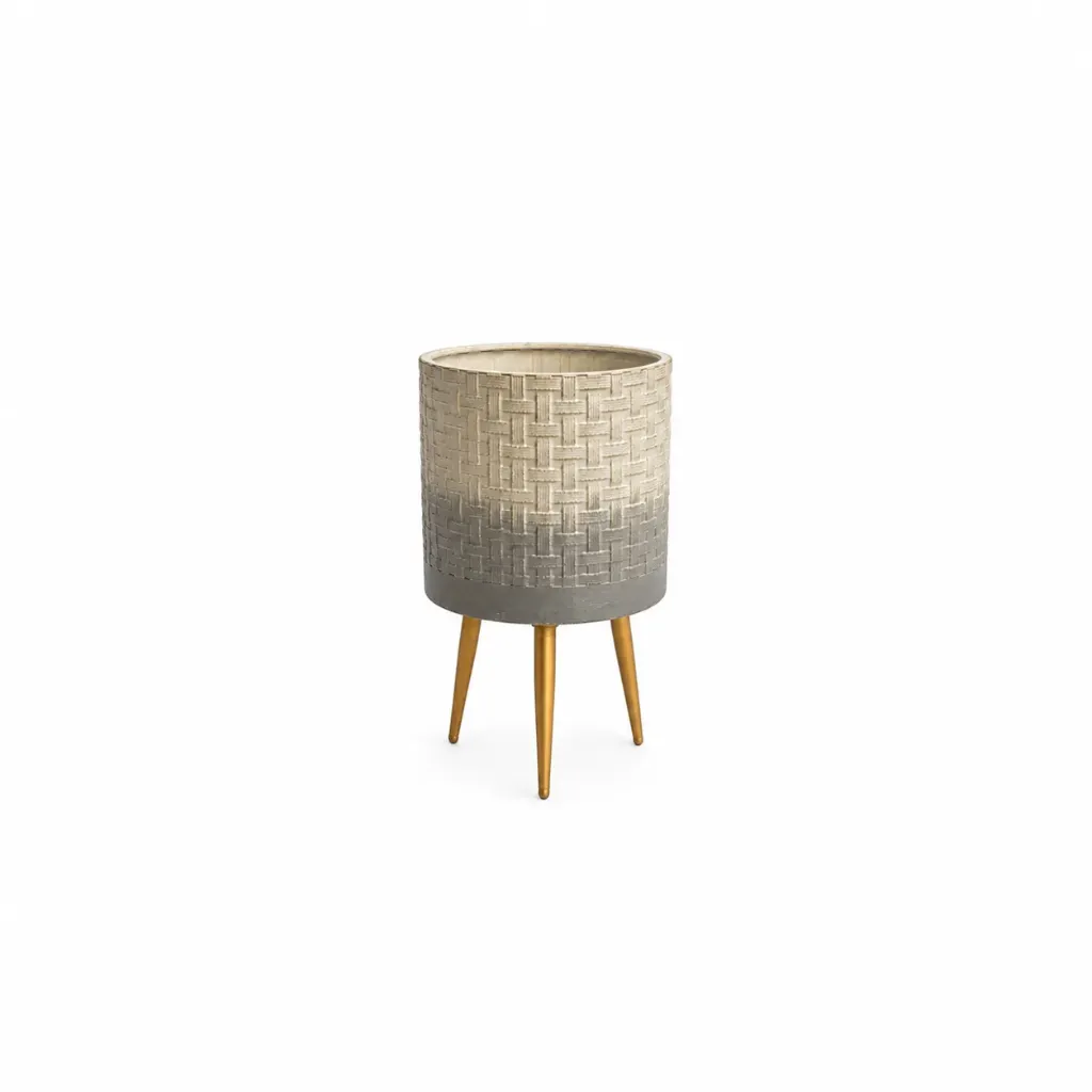 Metal Flower Pots with Legs