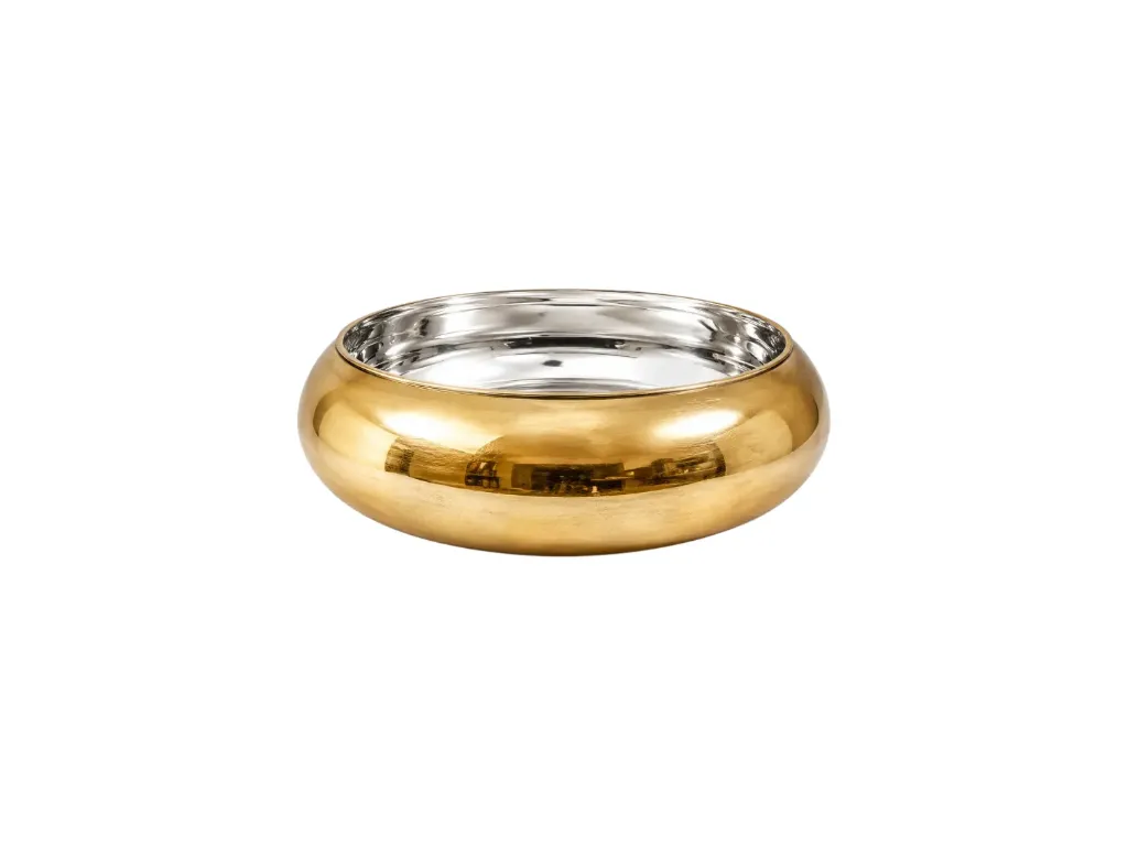 Dish Vase Gold