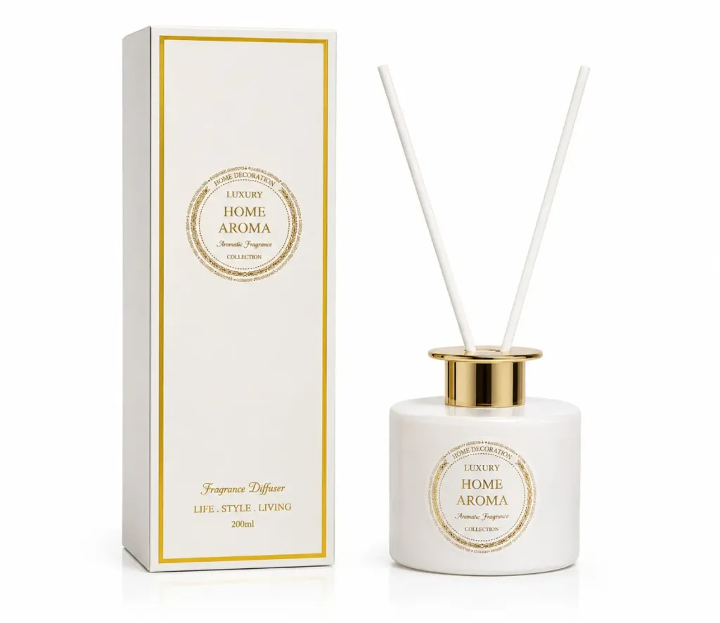 معطر زجاج ابيض