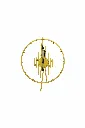 ساعة حائط معدن