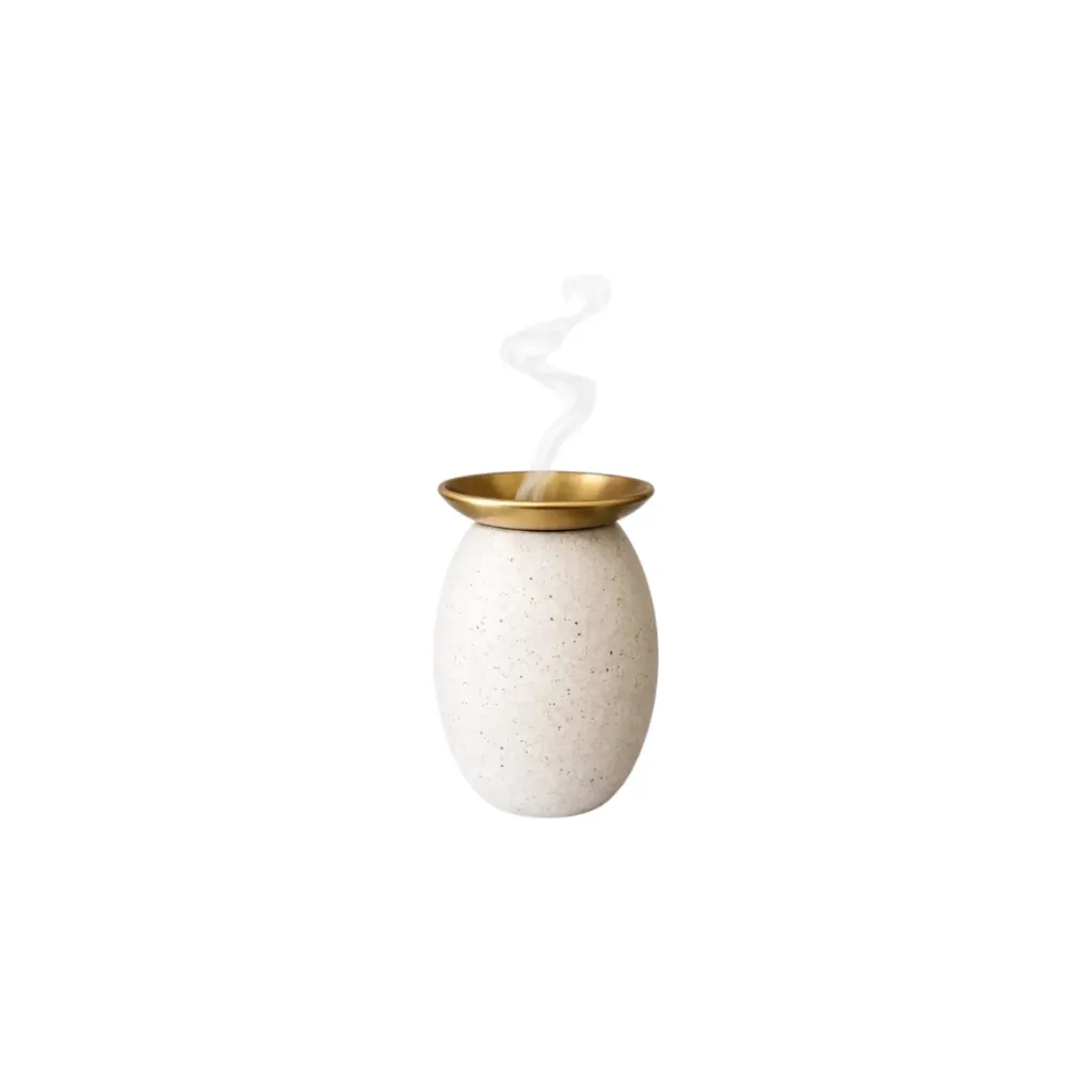 Round Incense Burner 