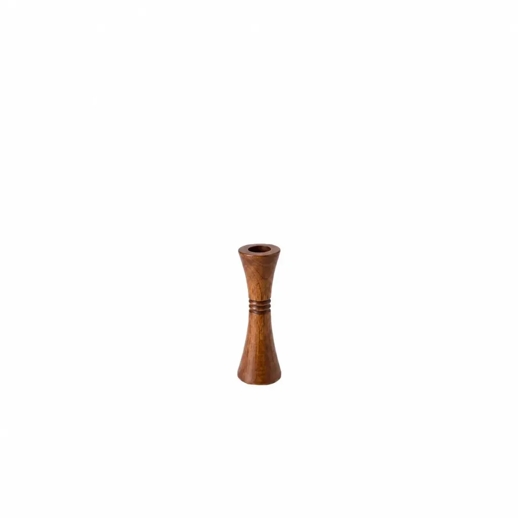 شمعدان خشب